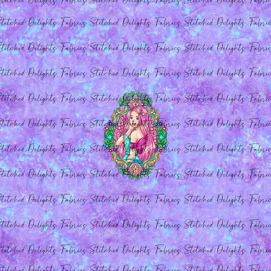 Barbie's Magical Touch Malibu Barbie Purple Haze Panel