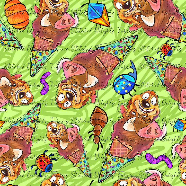 Jungle Friends Icecream Swirls