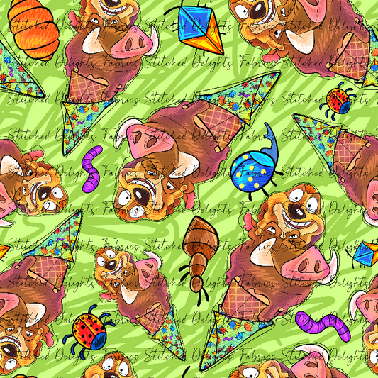 Jungle Friends Icecream Swirls