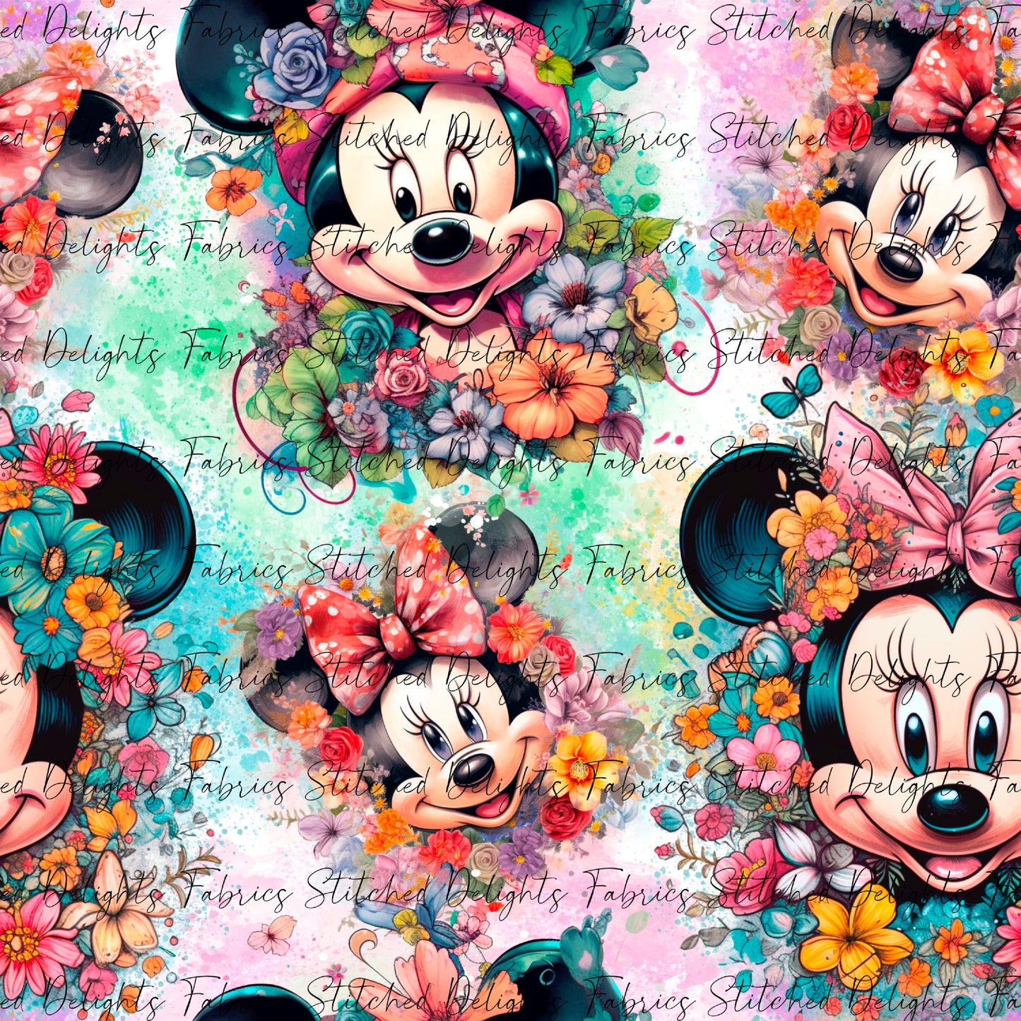 Minnie & Her Flowers