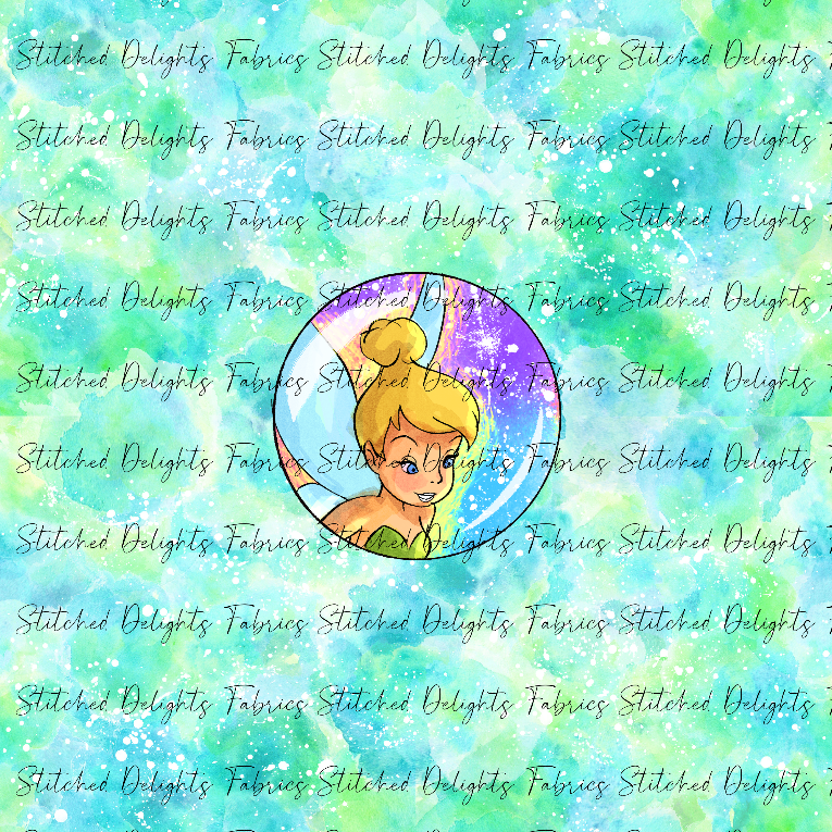 Fantasy Bubbles Tinkerbell Panels