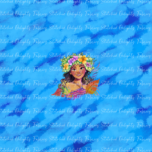 Moana 2 Whistling Wind Moana Floral Panel