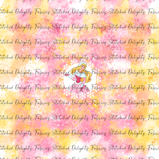 Christmas Princesses Aurora Panel