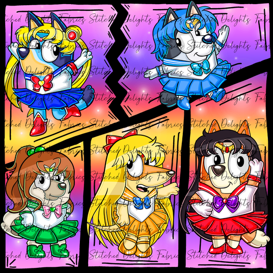 Sailor Moon Dress Ups Panel