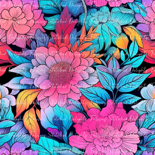 Floral Neon 6