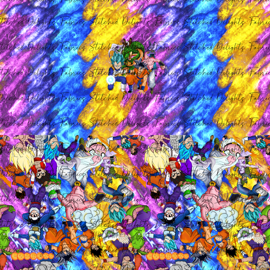 Dragonball Z Colourful Undie Panels