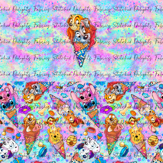 Icecream Friends Lady Undie Panels