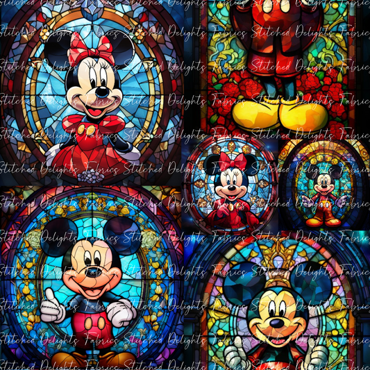 Stained Glass Mice