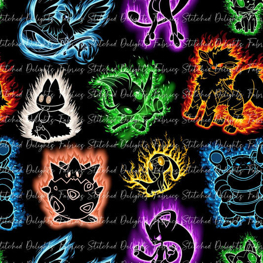 Poke Silhouettes 1