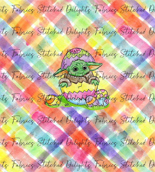 Easter Grogu Panel