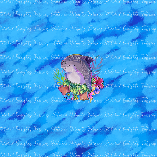 Moana 2 Whistling Wind Sharkhead Floral Panel