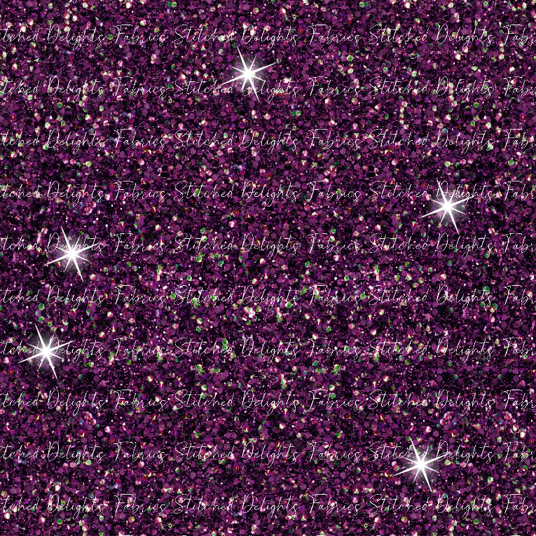 Deepest Purple Glitter