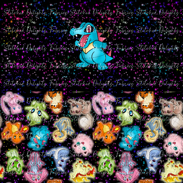 Bright & Shiny Totodile Undie Panels