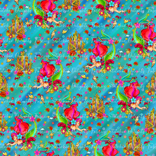 Princesses & Castles Under The Sea