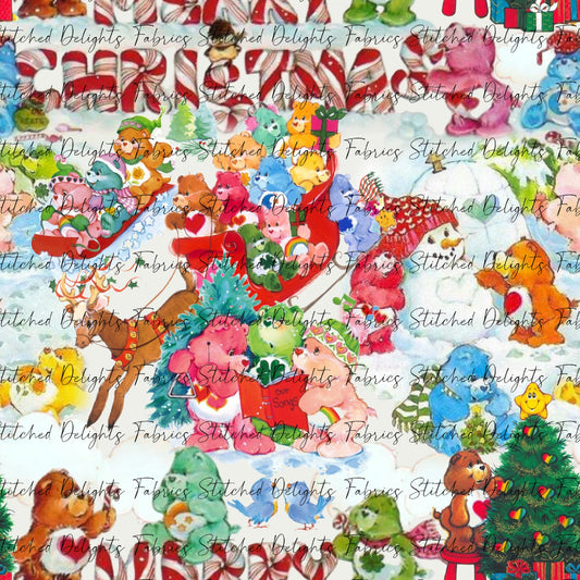 Christmas Vintage Care Bears