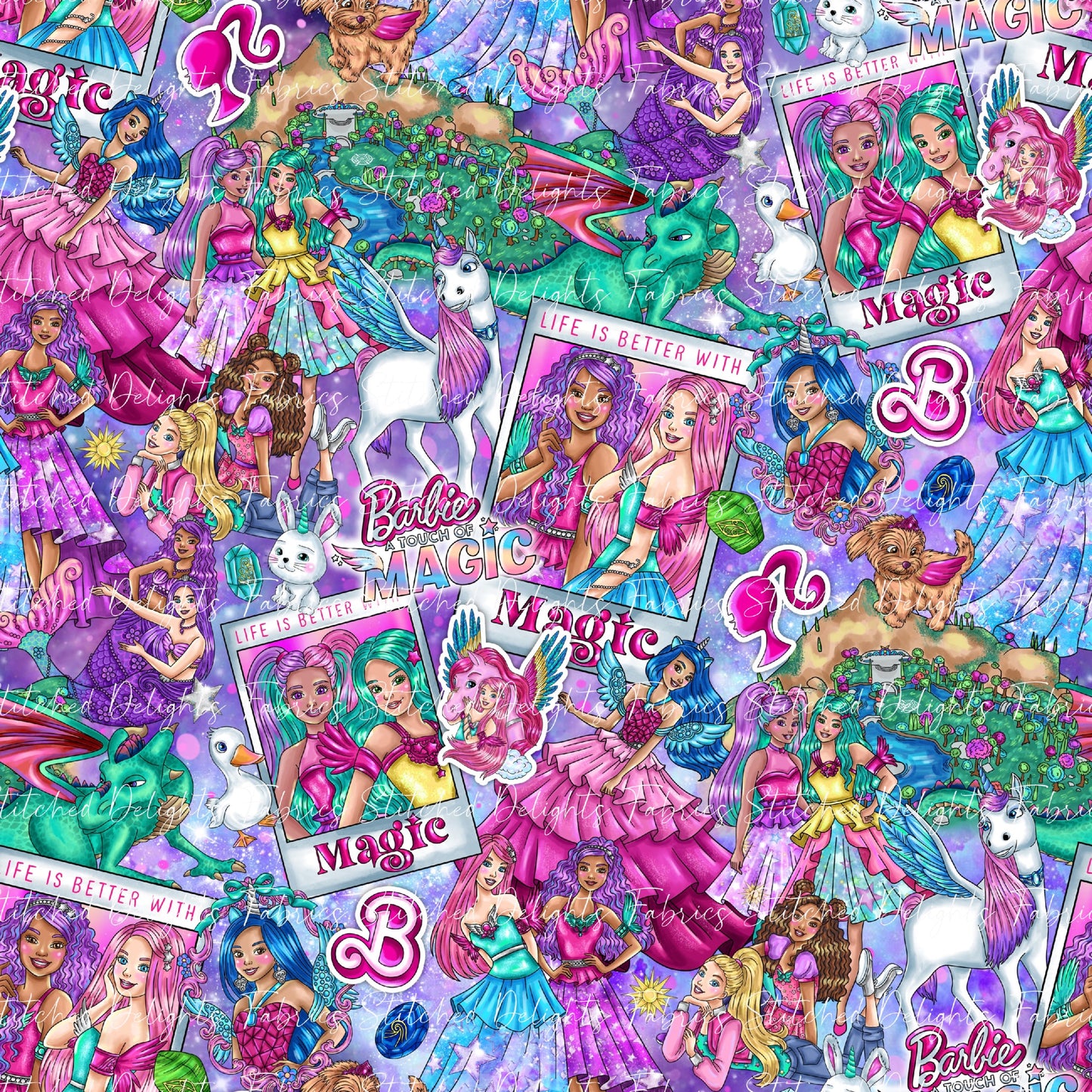Barbie's Magical Touch Polaroids Mystic Sky