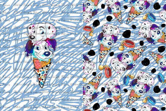 Pongo Swirls Blanket Panels