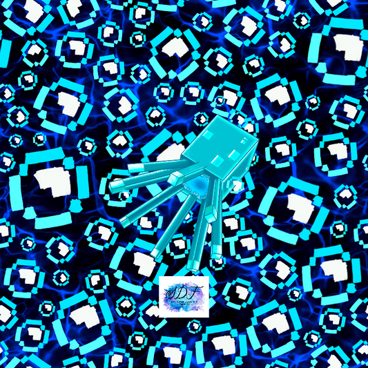 Glow Squids Navy Panel