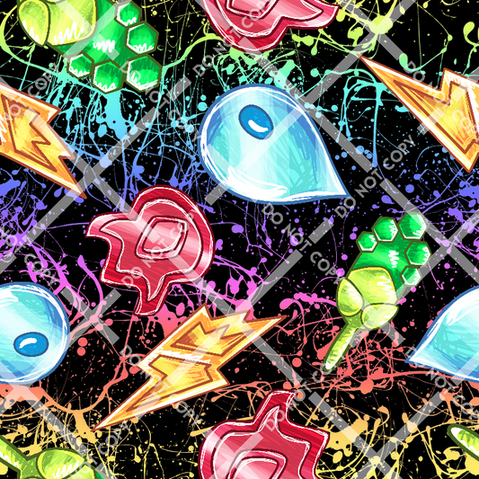 Poke Dogs Mixed Elements