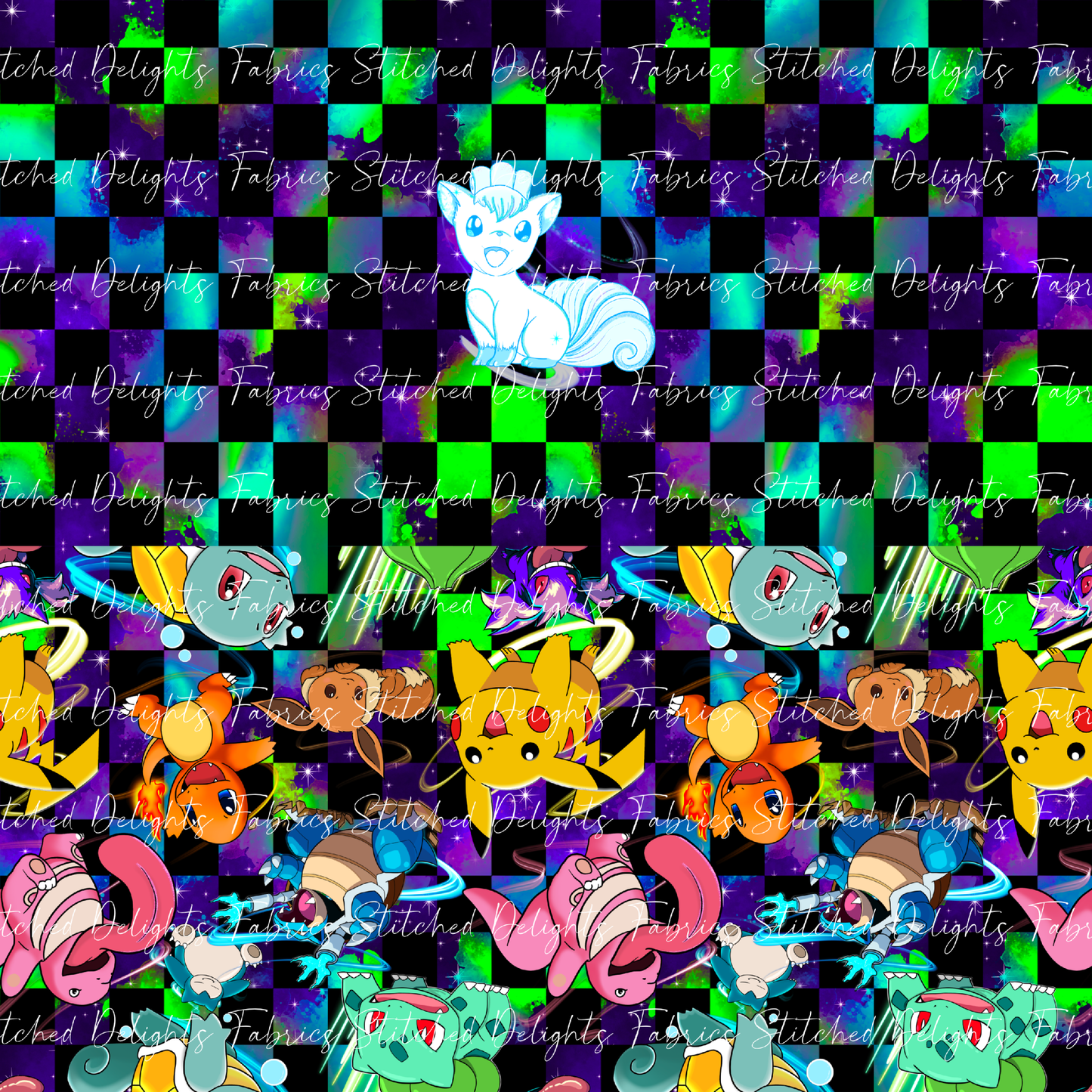 Galaxy Checks Snow Vulpix Undie Panels