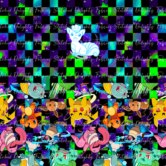 Galaxy Checks Snow Vulpix Undie Panels