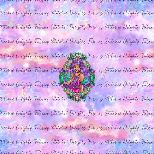 Barbie's Magical Touch Brooklyn Barbie Mystical Clouds Panel