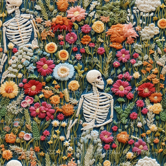 Skelly Embroidery 2