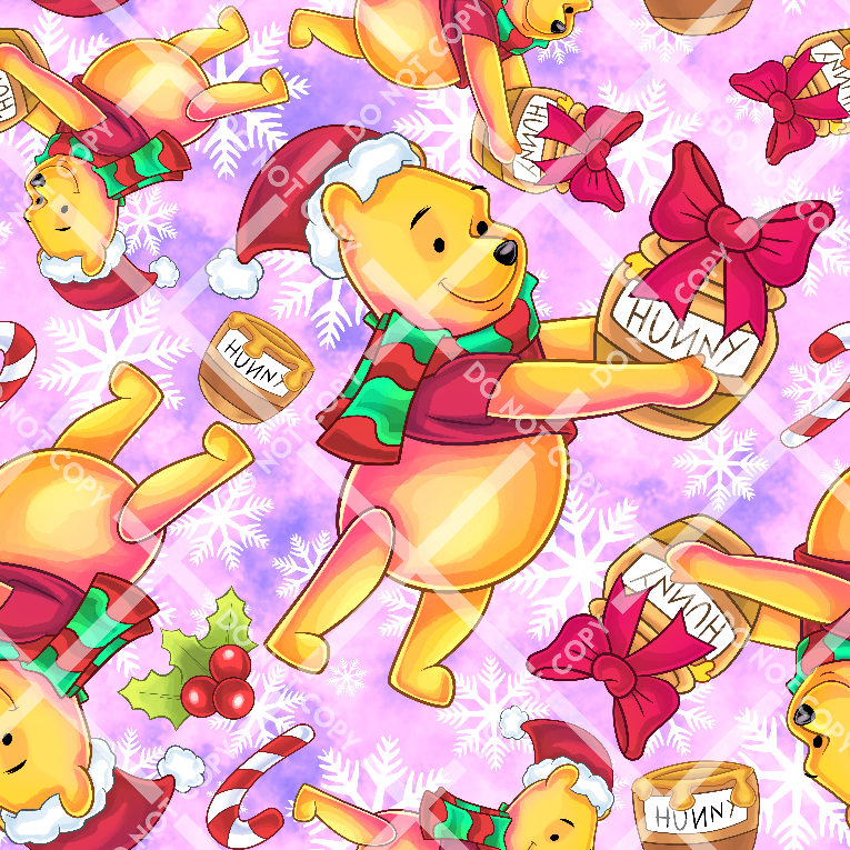 Winter Wonderland Bear Pink