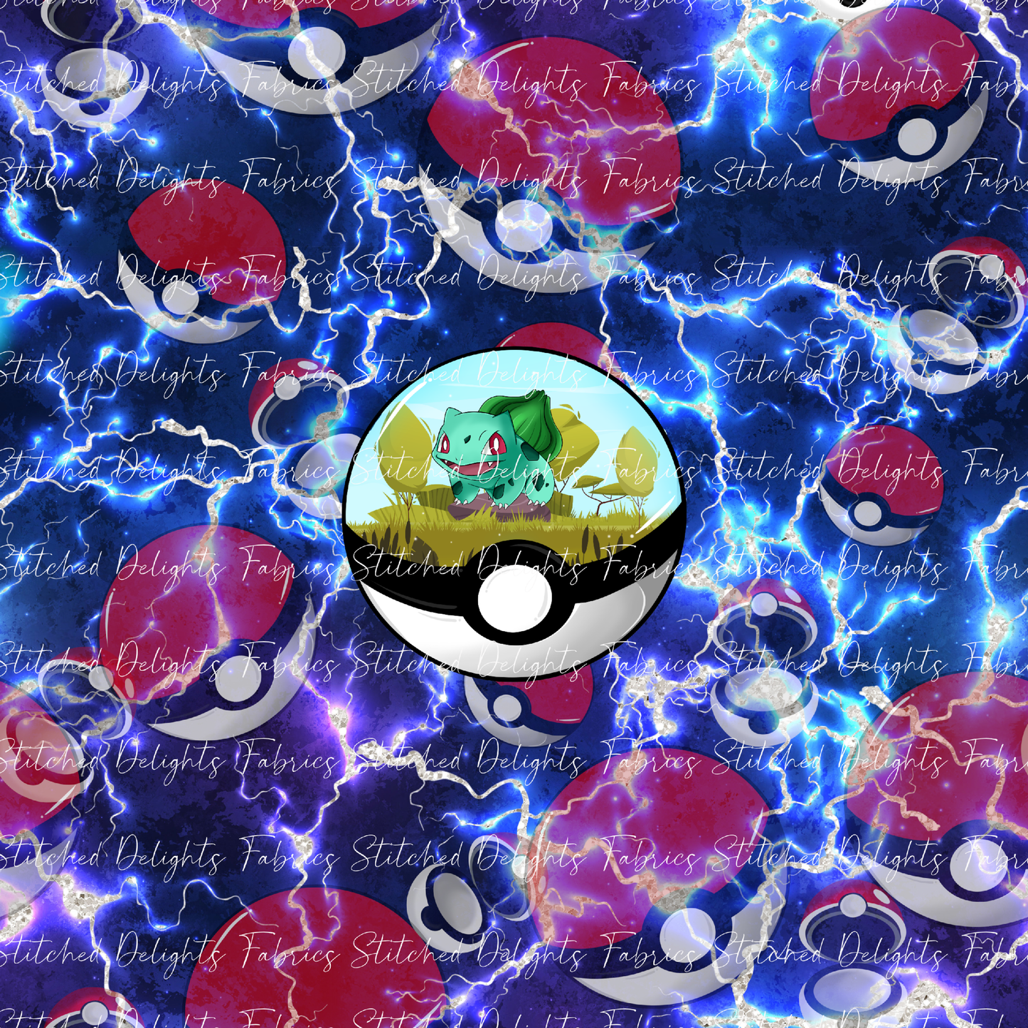 Poke Ball Habitats Bulbasaur Lightning Panel
