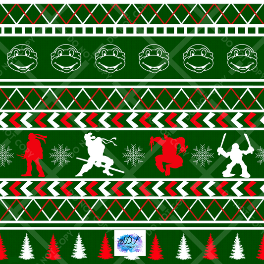 TMNT Ugly Sweater