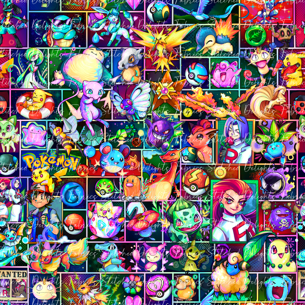 Pocket Monsters Stacked 2