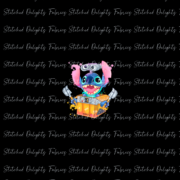 Stitch Cosplay Romantic Robot Panel