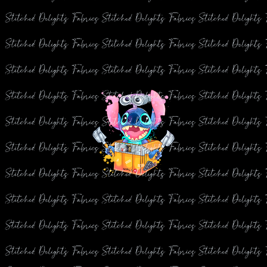 Stitch Cosplay Romantic Robot Panel