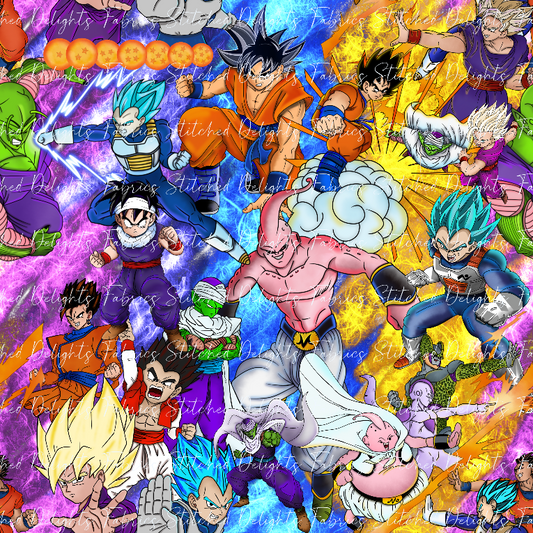 Dragon Ball Z Colourful