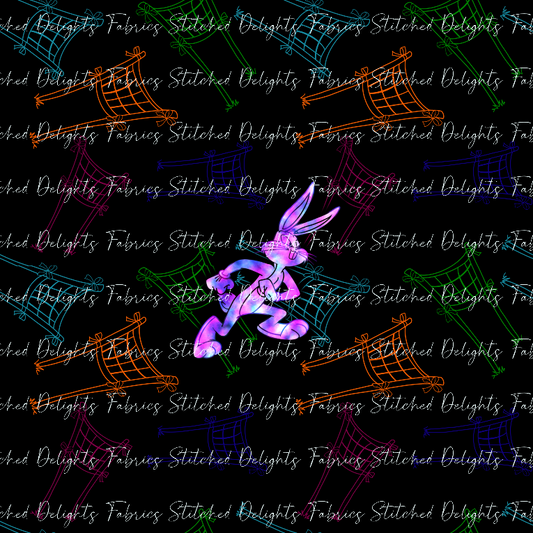 Bugs Neon Purple Panel