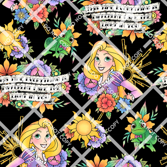 Princess Tattoos Rapunzel Banner