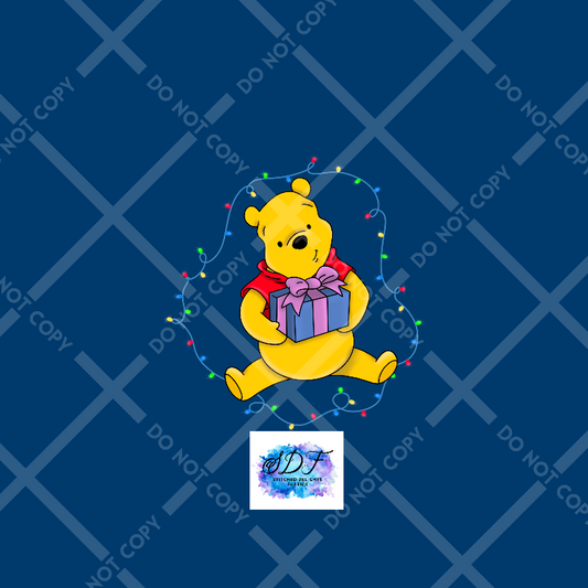 Pooh Christmas Lights Panels