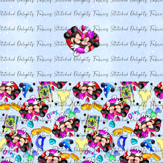 Minnie & Mickey Blue Undie Panels