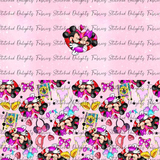 Minnie & Mickey Pink Undie Panels