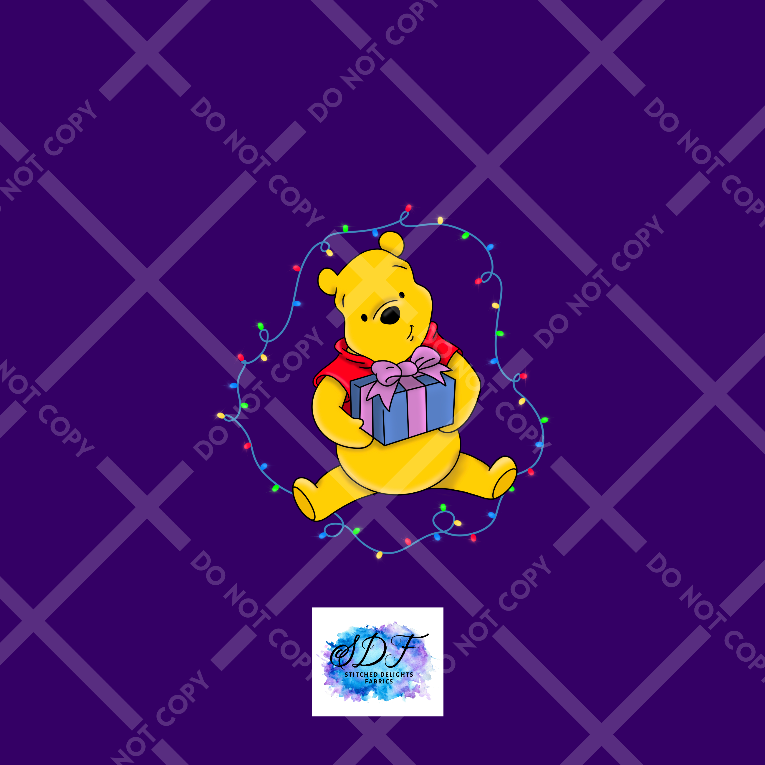 Pooh Christmas Lights Panels