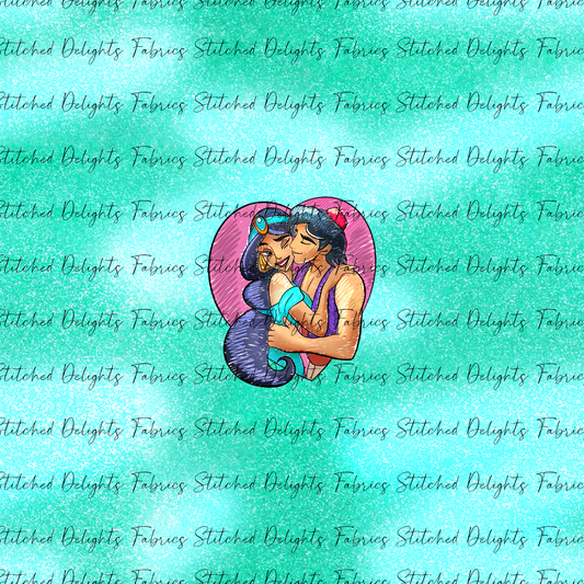 Jasmine & Aladdin Panel