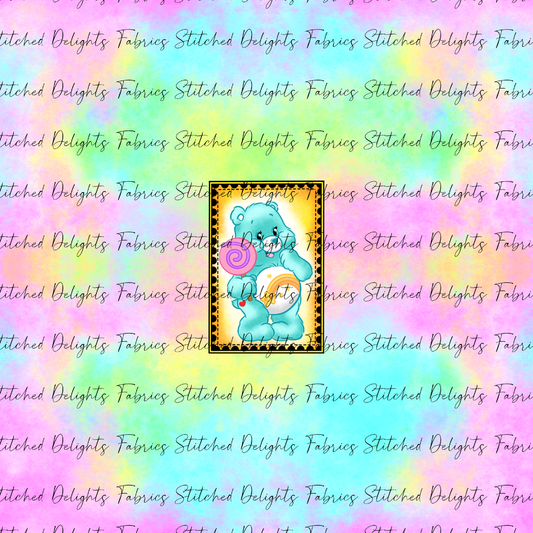 Care Bear Stamps Holographic Wish Bear Panel