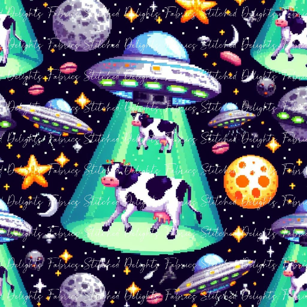 Cows & UFO's In Space