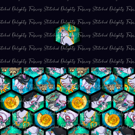 Hexy Sea Witch Black Trident Undie Panels