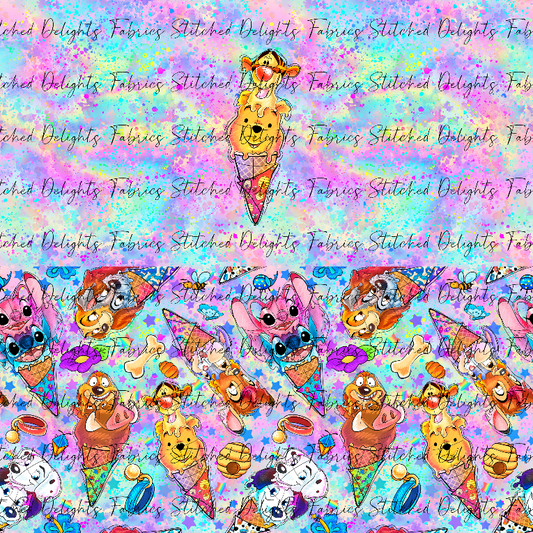 Icecream Friends Pooh Undie Panels