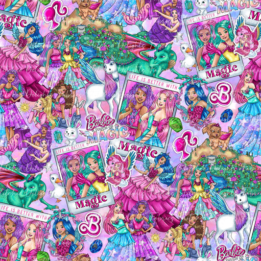 Barbie's Magical Touch Polaroids Mystical Clouds
