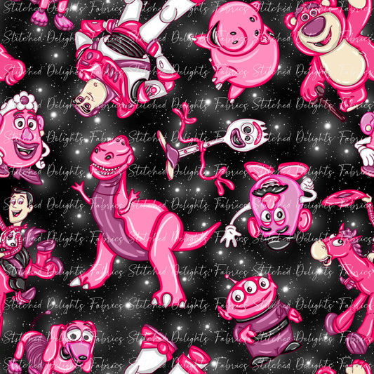 Toy Story Pink Black