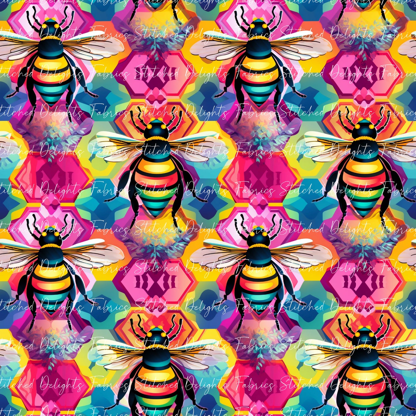 Neon Bumblebees