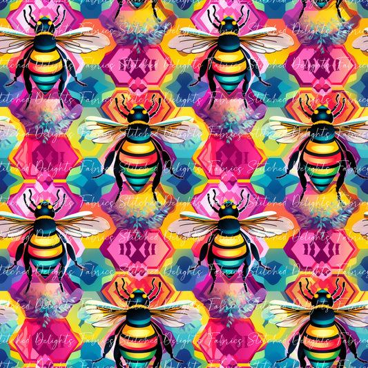 Neon Bumblebees