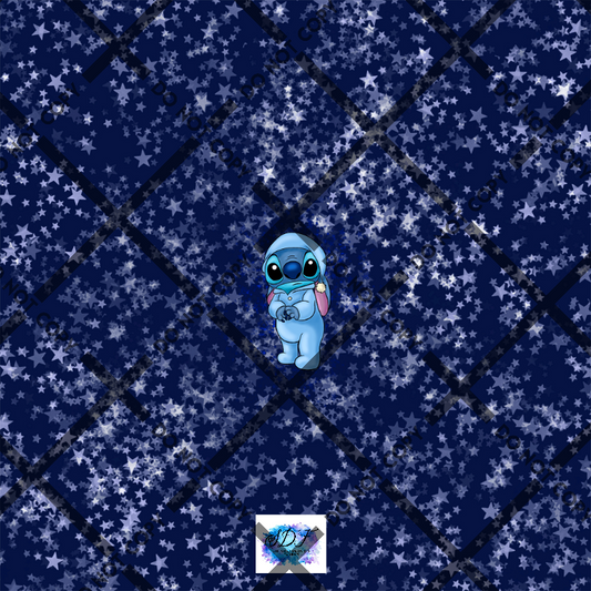 Sleepytime Stitch Stars Panel